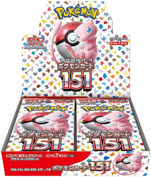 Japanese Pokémon Card 151 - Booster Box