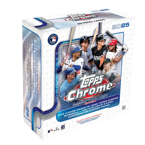 2025 Topps Chrome Baseball - Logofractor Edition Mega Box