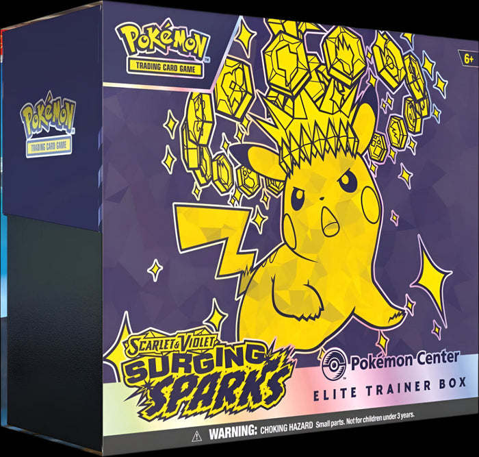 Scarlet & Violet: Surging Sparks - Elite Trainer Box (Pokemon Center Exclusive)