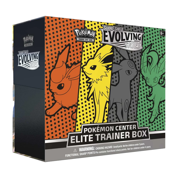 Sword & Shield: Evolving Skies - Elite Trainer Box (Flareon/Jolteon/Umbreon/Leafeon) (Pokemon Center Exclusive)