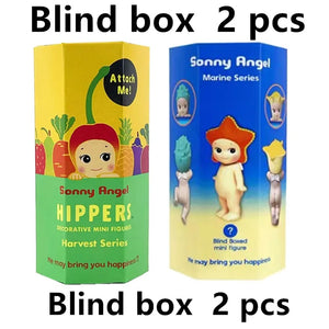 Sonny Angel Hippers Animal Blind Box Series Healing Trendy Car Mobile Phone Ornaments Dumplings Children'S Toys Christmas Gift