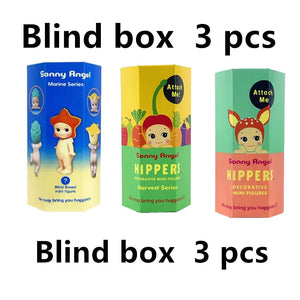 Sonny Angel Hippers Animal Blind Box Series Healing Trendy Car Mobile Phone Ornaments Dumplings Children'S Toys Christmas Gift