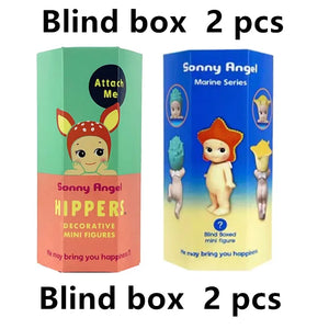 Sonny Angel Hippers Animal Blind Box Series Healing Trendy Car Mobile Phone Ornaments Dumplings Children'S Toys Christmas Gift