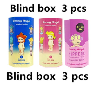 Sonny Angel Hippers Animal Blind Box Series Healing Trendy Car Mobile Phone Ornaments Dumplings Children'S Toys Christmas Gift