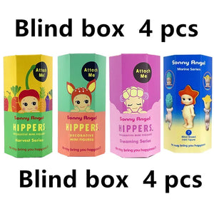 Sonny Angel Hippers Animal Blind Box Series Healing Trendy Car Mobile Phone Ornaments Dumplings Children'S Toys Christmas Gift