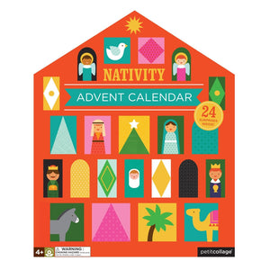Petit Collage Nativity Advent Calendar