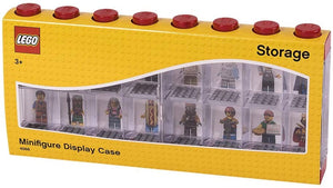 LEGO Red 16-Minifigure Display Case