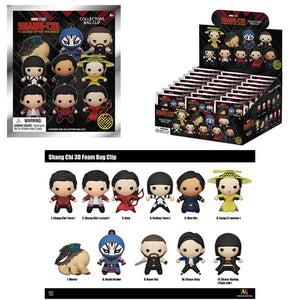 Shang-Chi and the Legend of the 10 Rings Keychain / Bag Clip Figure Mystery Pack