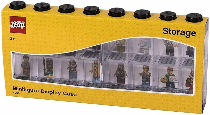 LEGO Black 16-Minifigure Display Case